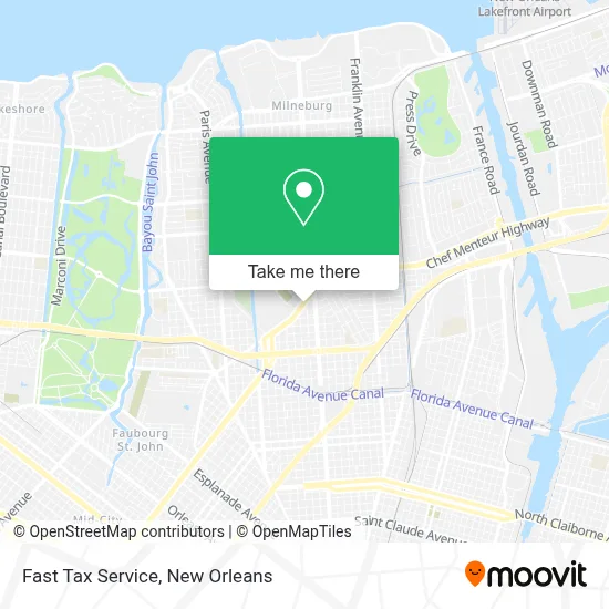 Fast Tax Service map