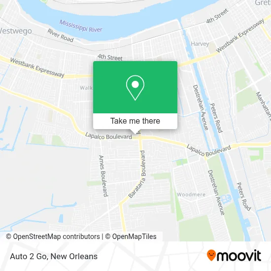 Auto 2 Go map