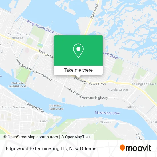 Edgewood Exterminating Llc map