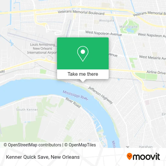 Kenner Quick Save map