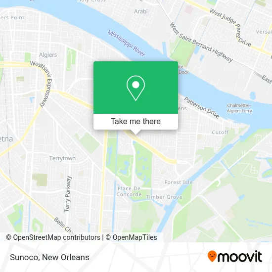 Sunoco map