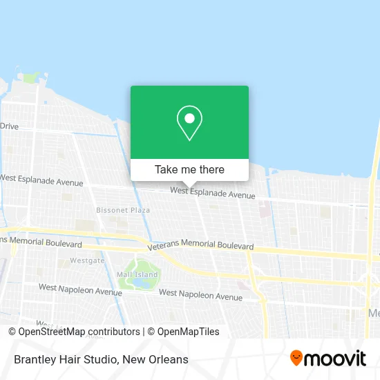 Brantley Hair Studio map