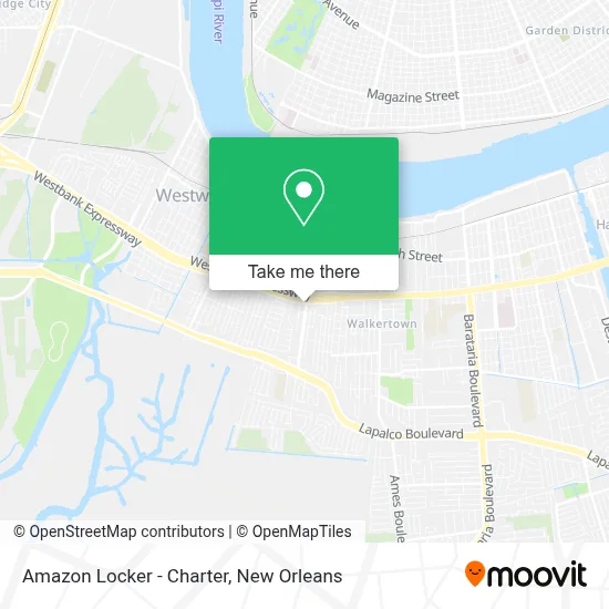Amazon Locker - Charter map