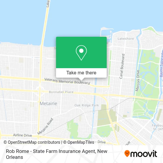 Rob Rome - State Farm Insurance Agent map