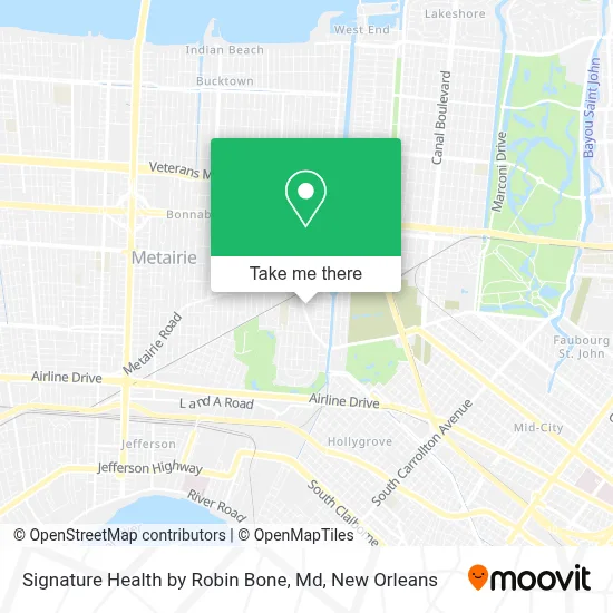 Signature Health by Robin Bone, Md map