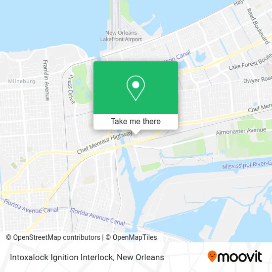 Intoxalock Ignition Interlock map
