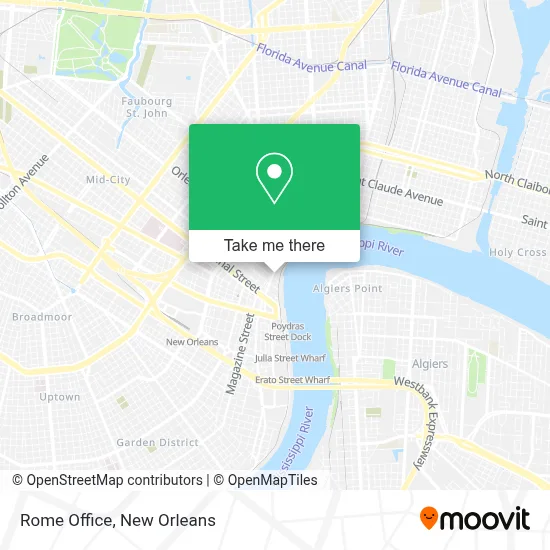 Rome Office map