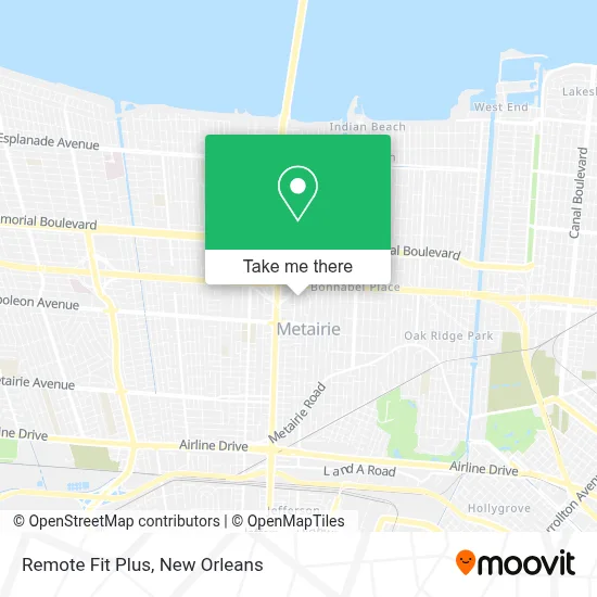 Remote Fit Plus map