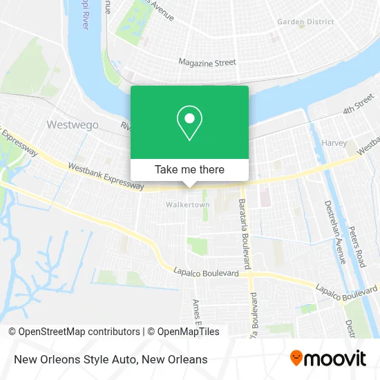 New Orleons Style Auto map
