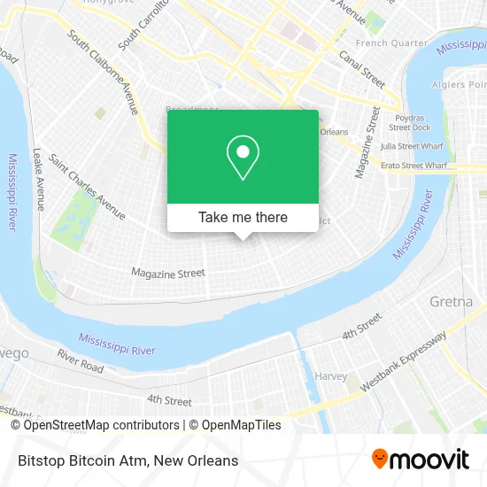 Bitstop Bitcoin Atm map