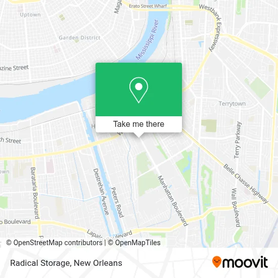 Radical Storage map