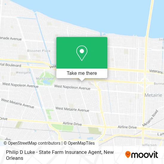 Philip D Luke - State Farm Insurance Agent map