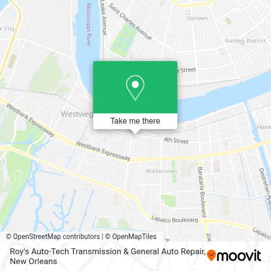 Roy's Auto-Tech Transmission & General Auto Repair map
