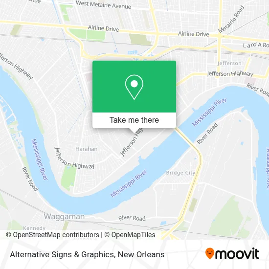 Alternative Signs & Graphics map