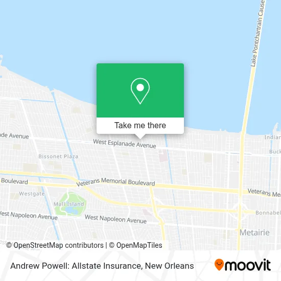Andrew Powell: Allstate Insurance map