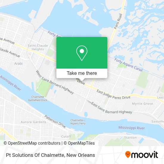 Pt Solutions Of Chalmette map