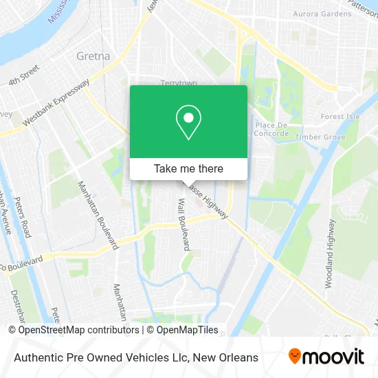 Authentic Pre Owned Vehicles Llc map