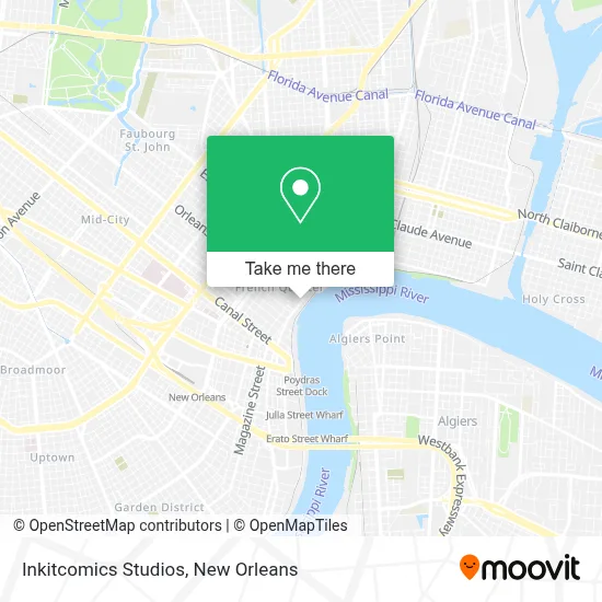 Inkitcomics Studios map