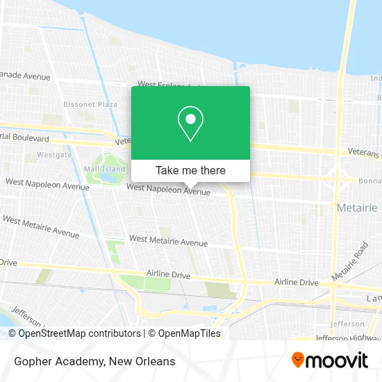 Gopher Academy map