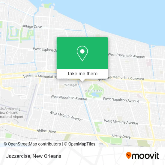 Jazzercise map