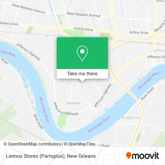 Lennox Stores (Partsplus) map