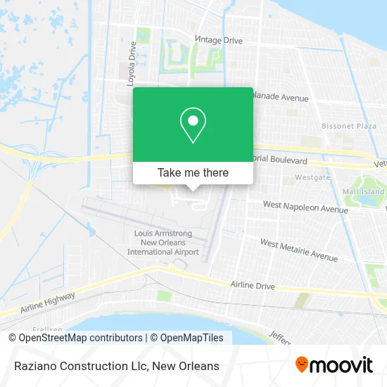 Raziano Construction Llc map