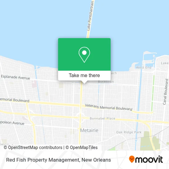 Red Fish Property Management map
