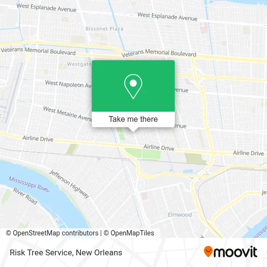 Mapa de Risk Tree Service