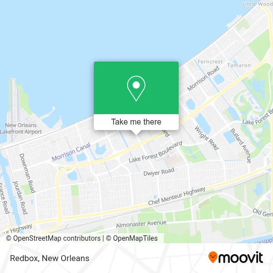 Redbox map