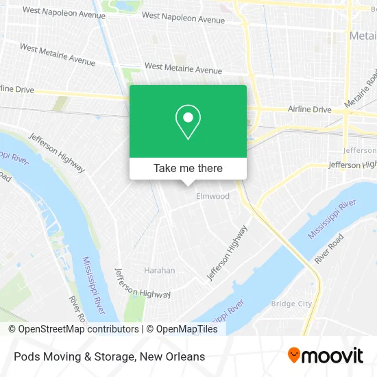 Pods Moving & Storage map