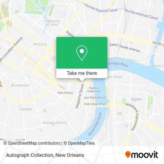 Autograph Collection map