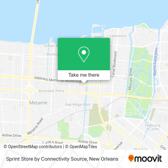 Sprint Store by Connectivity Source map