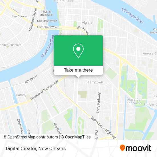 Digital Creator map