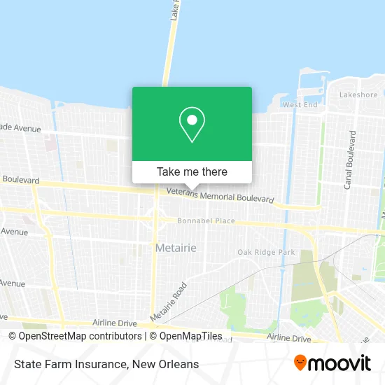 State Farm Insurance map