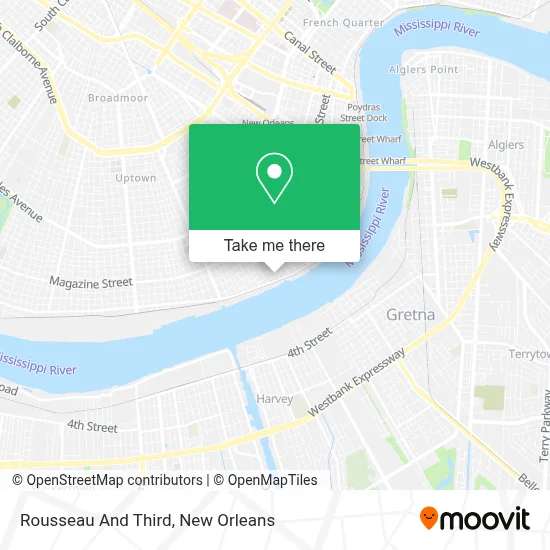 Mapa de Rousseau And Third