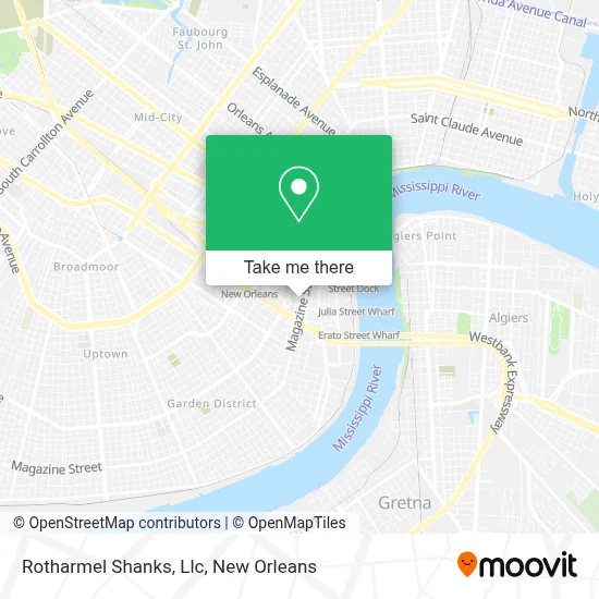 Rotharmel Shanks, Llc map