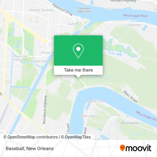 Baseball map