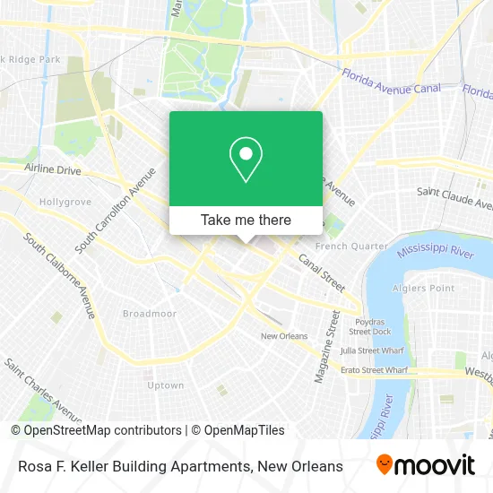 Rosa F. Keller Building Apartments map