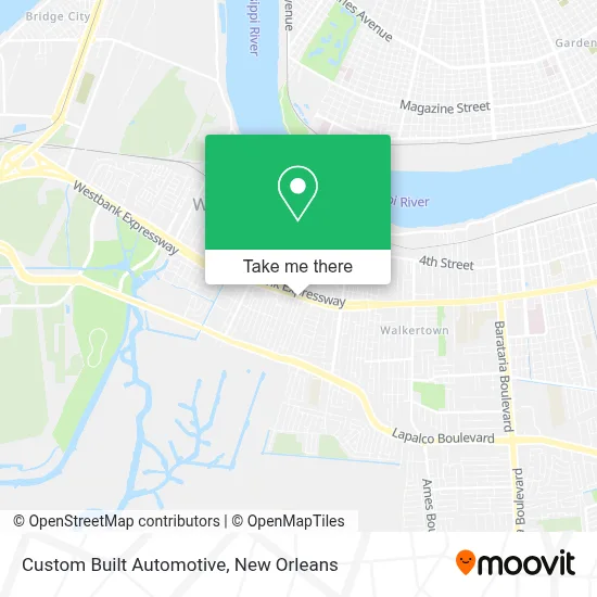 Custom Built Automotive map