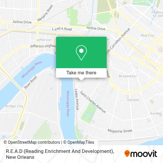 R.E.A.D (Reading Enrichment And Development) map
