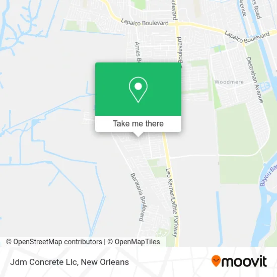 Jdm Concrete Llc map