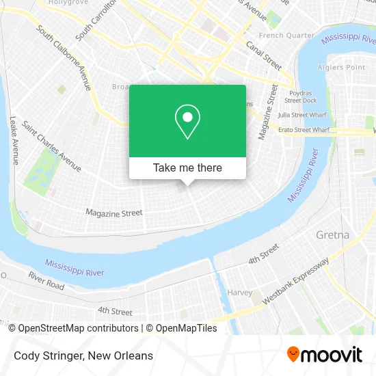 Cody Stringer map
