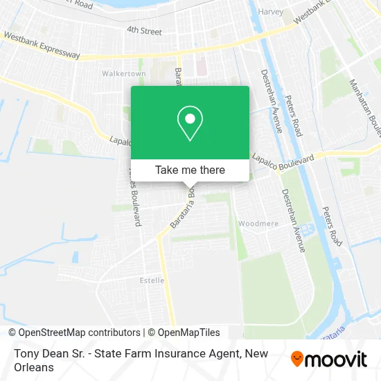 Tony Dean Sr. - State Farm Insurance Agent map