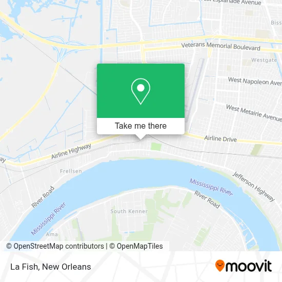 La Fish map