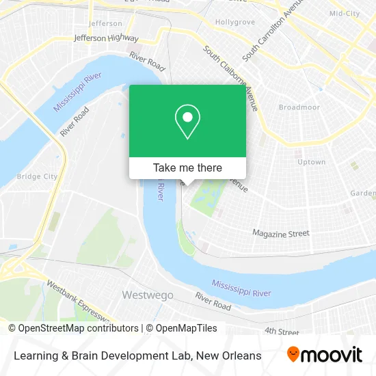 Learning & Brain Development Lab map