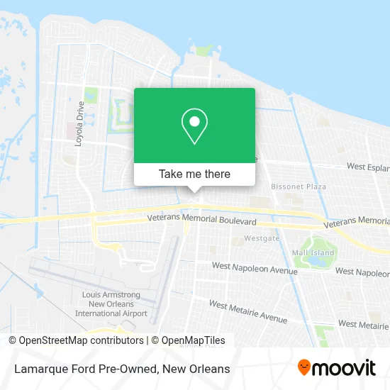 Lamarque Ford Pre-Owned map