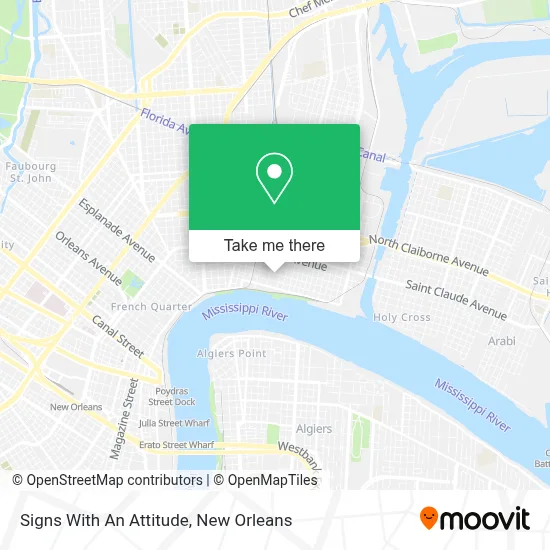 Signs With An Attitude map