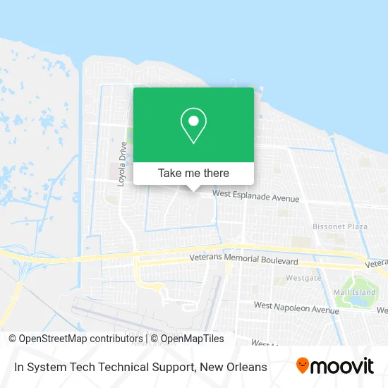 In System Tech Technical Support map