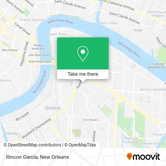 Rincon Garcia map