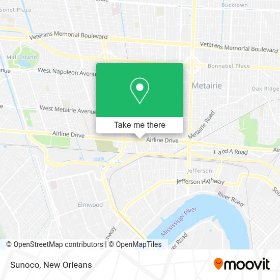 Sunoco map
